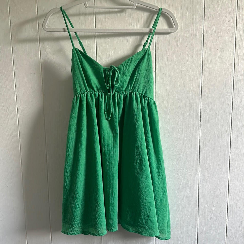 Green Mini Dress